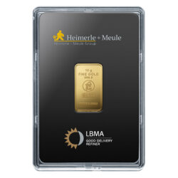 Lingot d’Or 10g – Heimerle und Meule (LBMA)