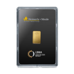 Lingot d’Or 2.5g – Heimerle und Meule (LBMA)