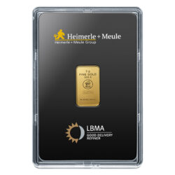 Lingot d’Or 5g – Heimerle und Meule (LBMA)